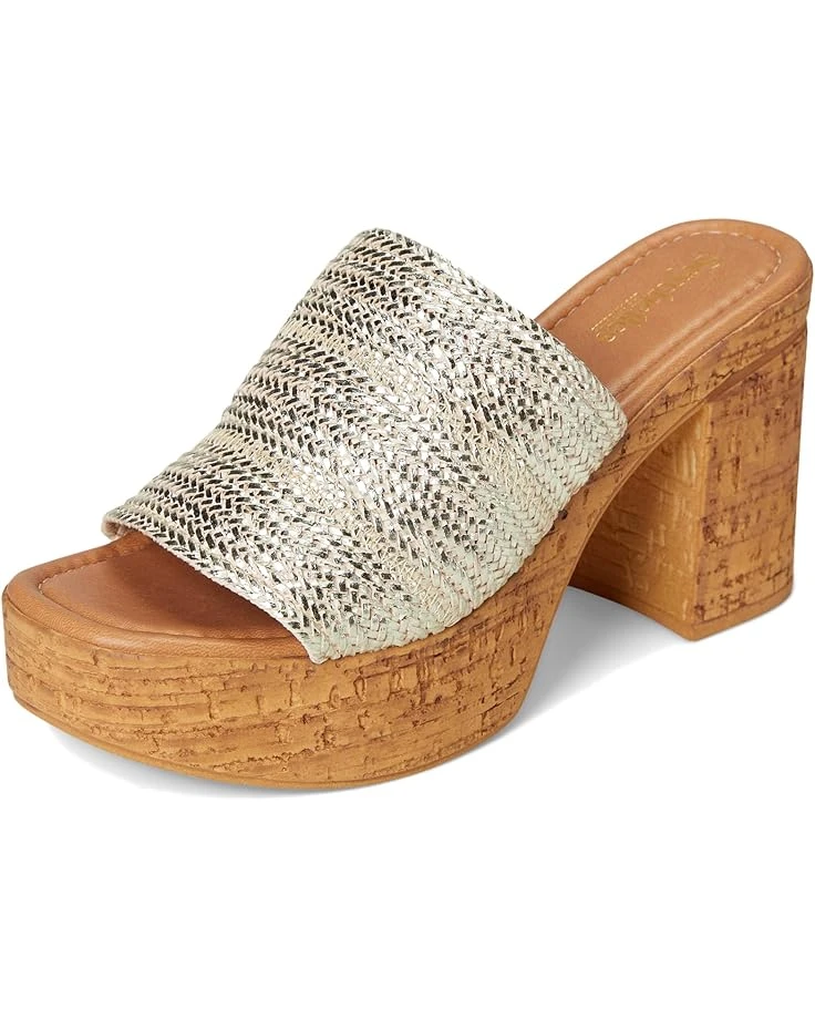 Seychelles Applause Metallic Woven Sandal | Heels 9 Seychelles Applause Metallic Woven Sandal | Heels - Image 7