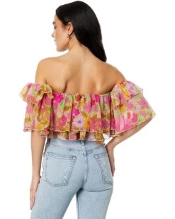 Show Me Your Mumu Rossella Ruffle Top | Shirts & Tops -ZAPPOS STORE 81E6FCTdwbL. AC SR736920
